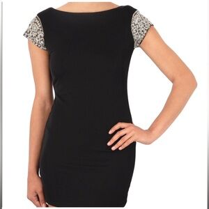 ASOS Vicky Martin Cutout Back Party Dress